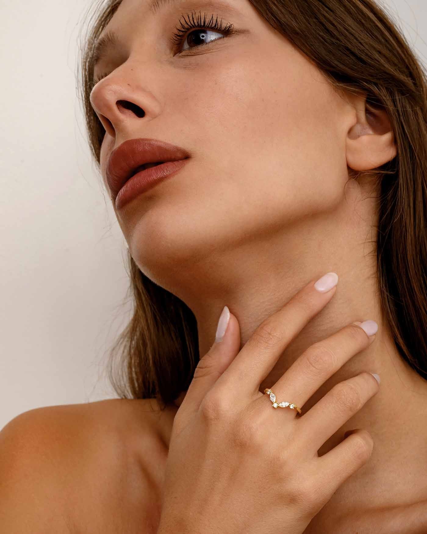Anello Chevron Glimmer