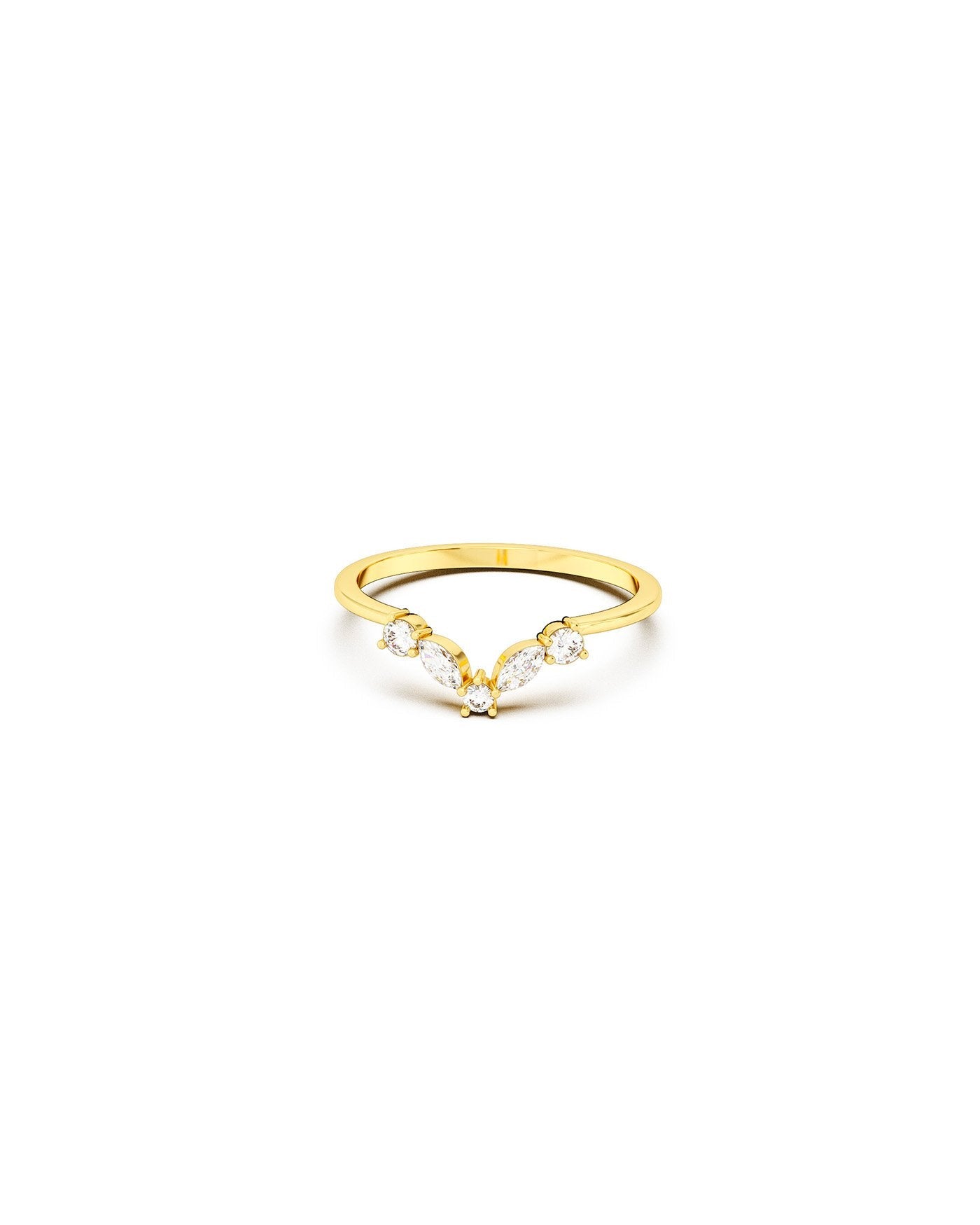 Anello Chevron Glimmer