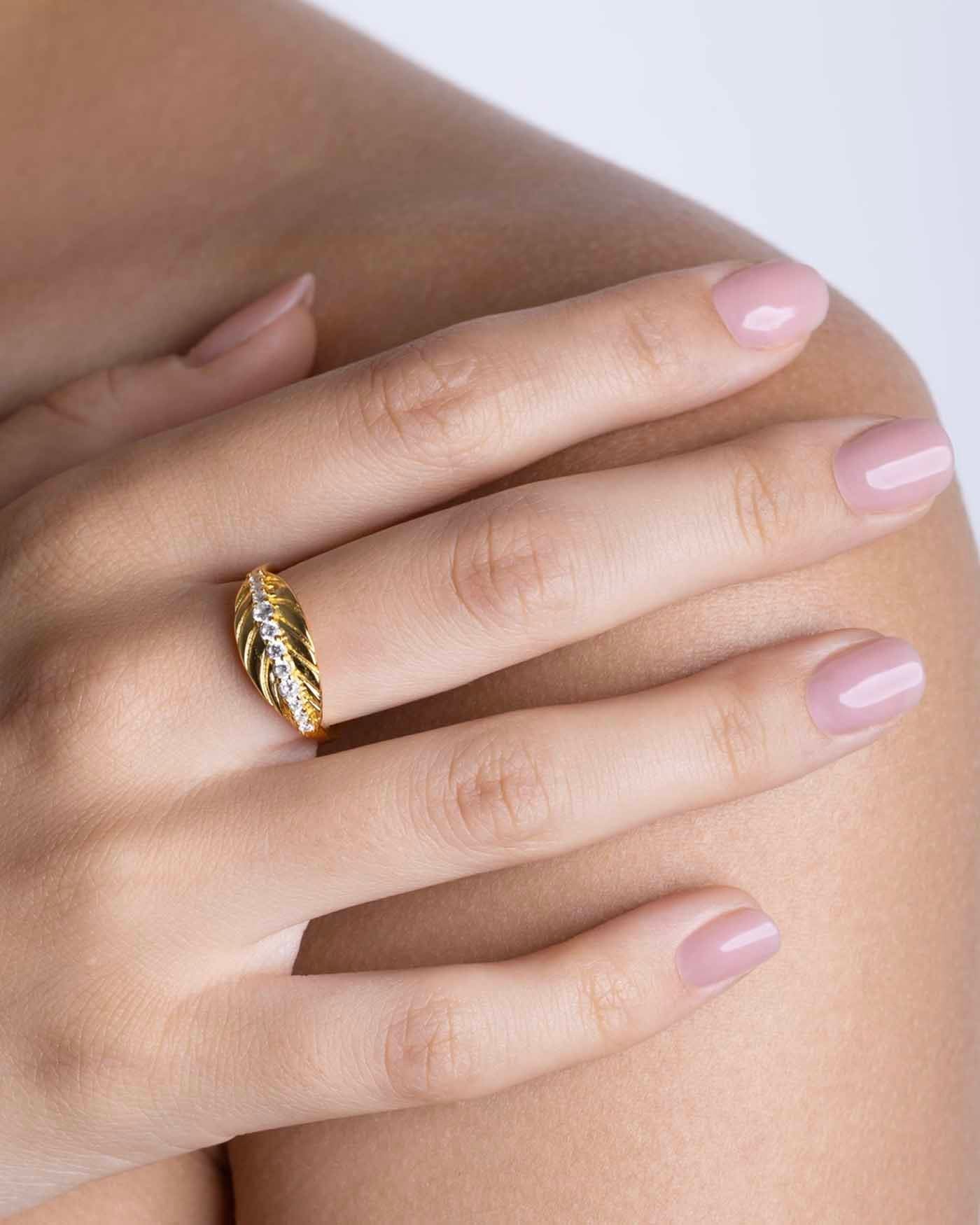 Anello Foglia
