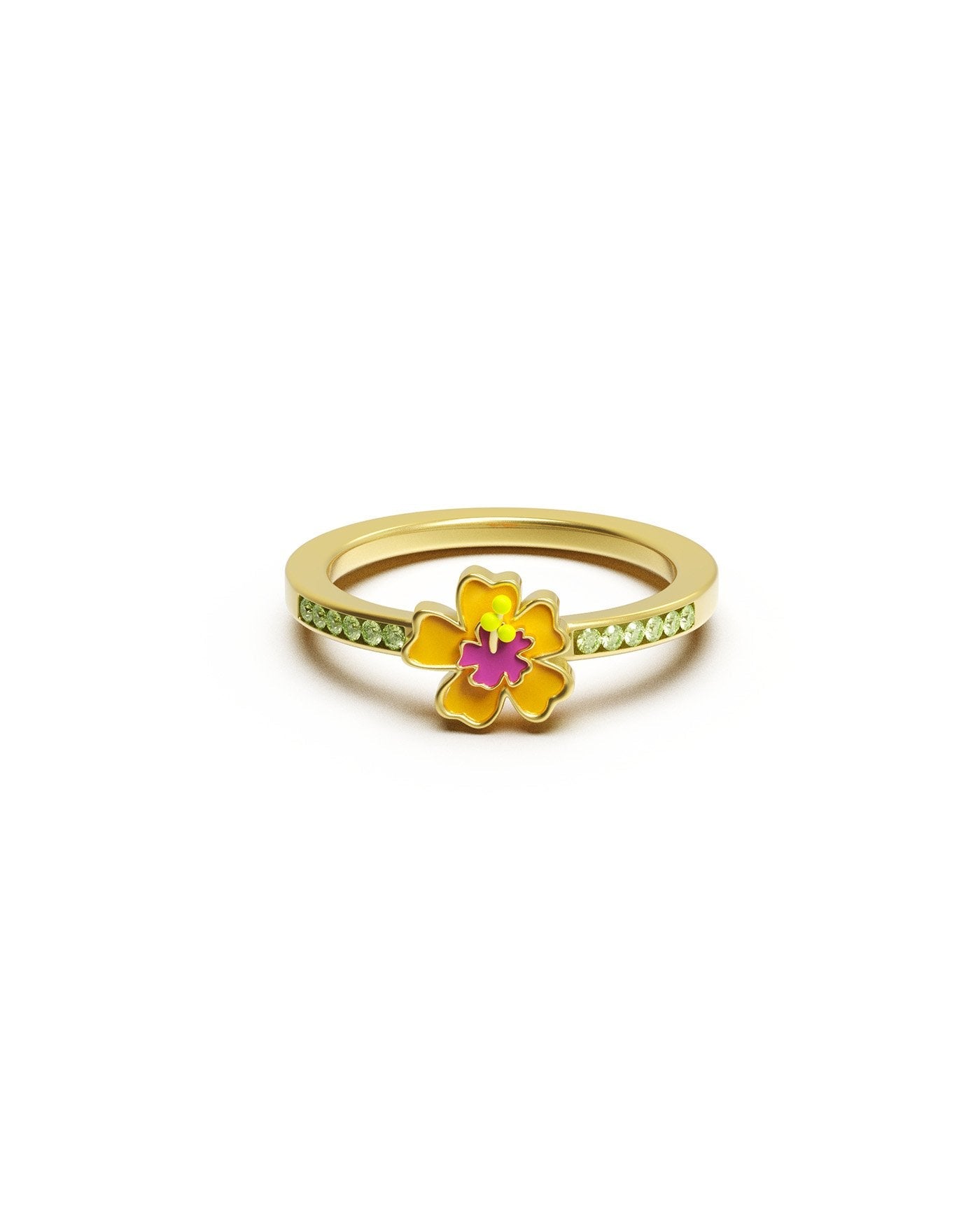 Anello Ibisco