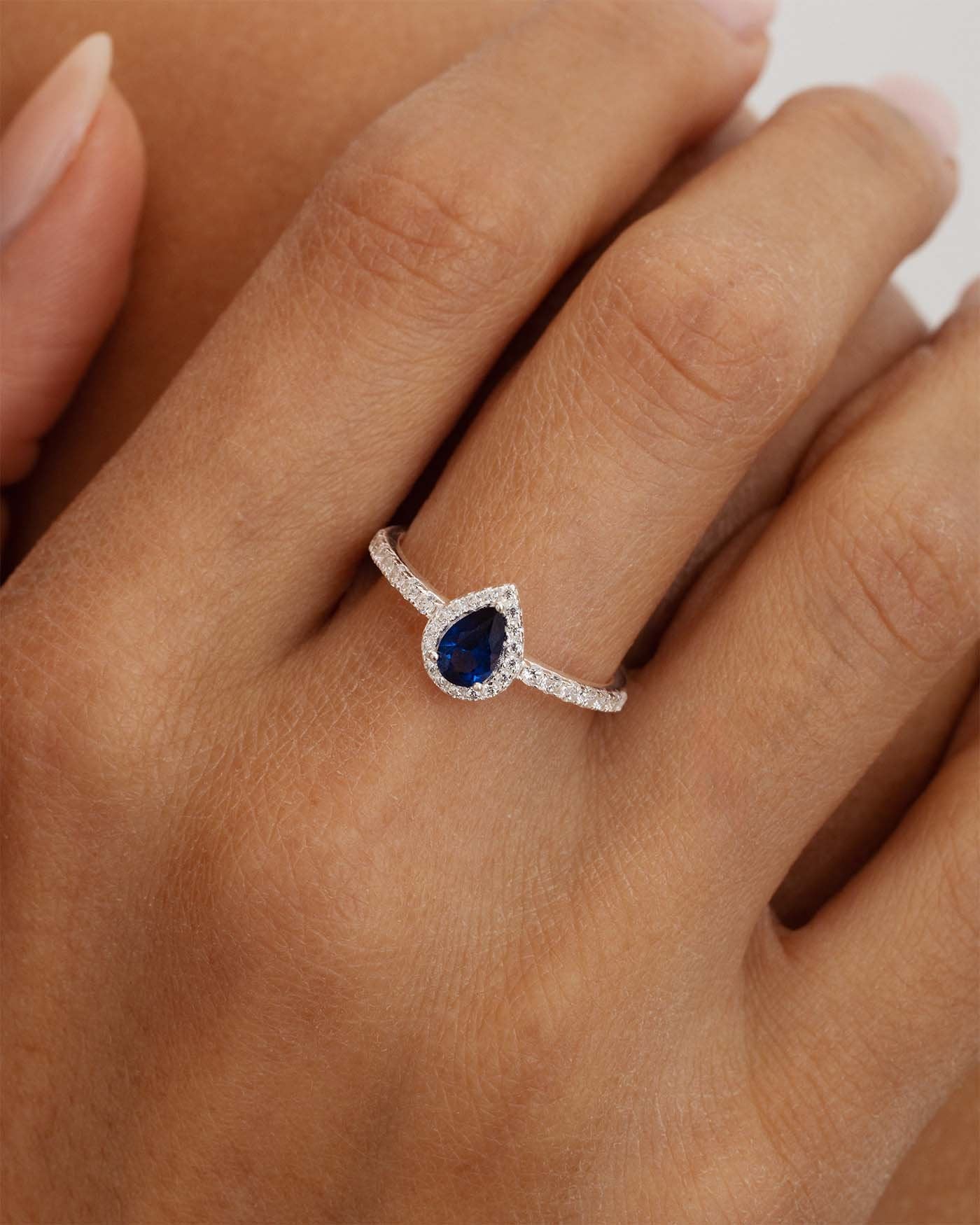 Anello Solitario Midnight