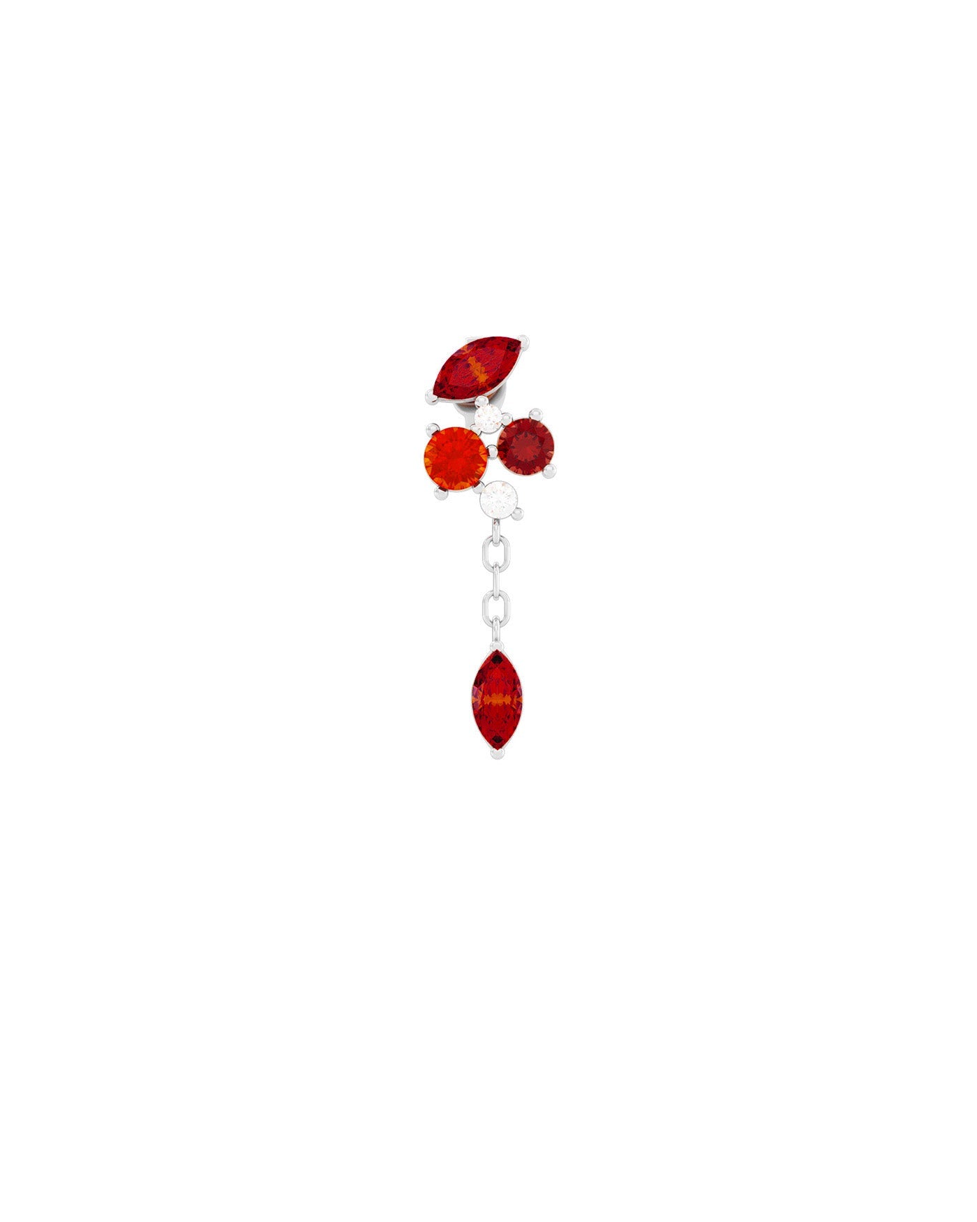Orecchino Scarlet