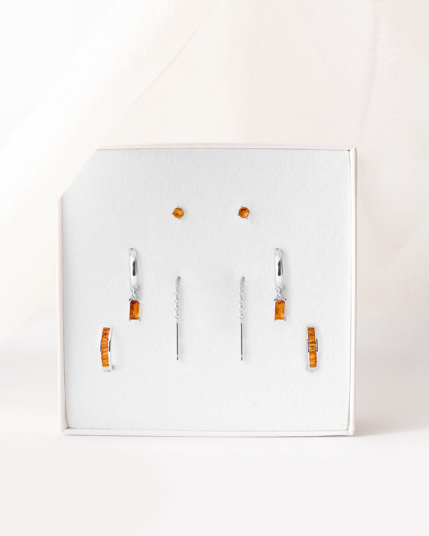 Set Arancione Argento