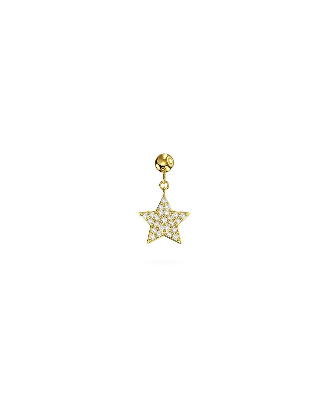 Orecchino Stella Pavé