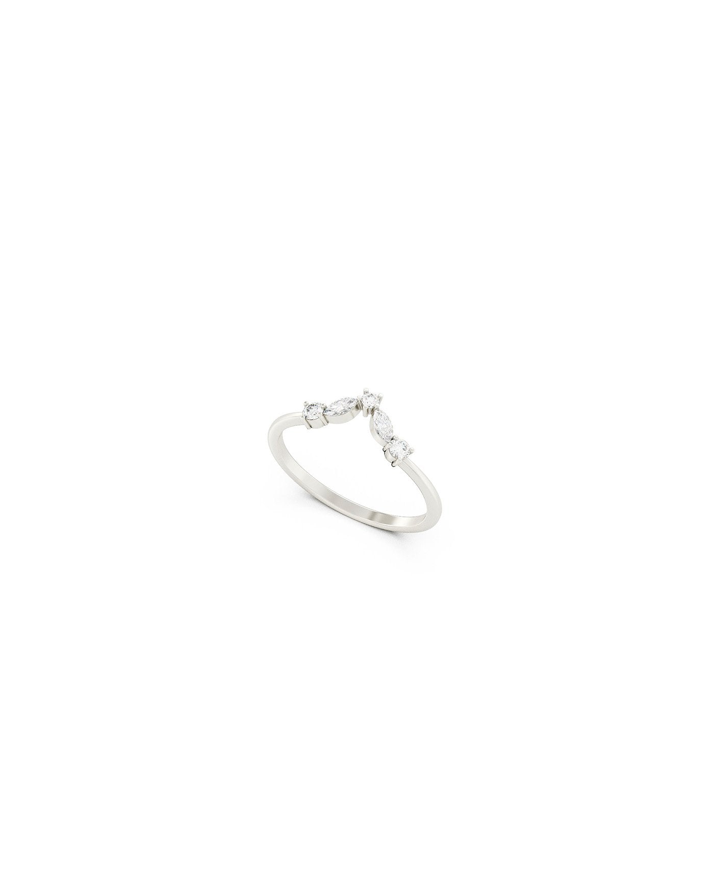 Anello Chevron Glimmer