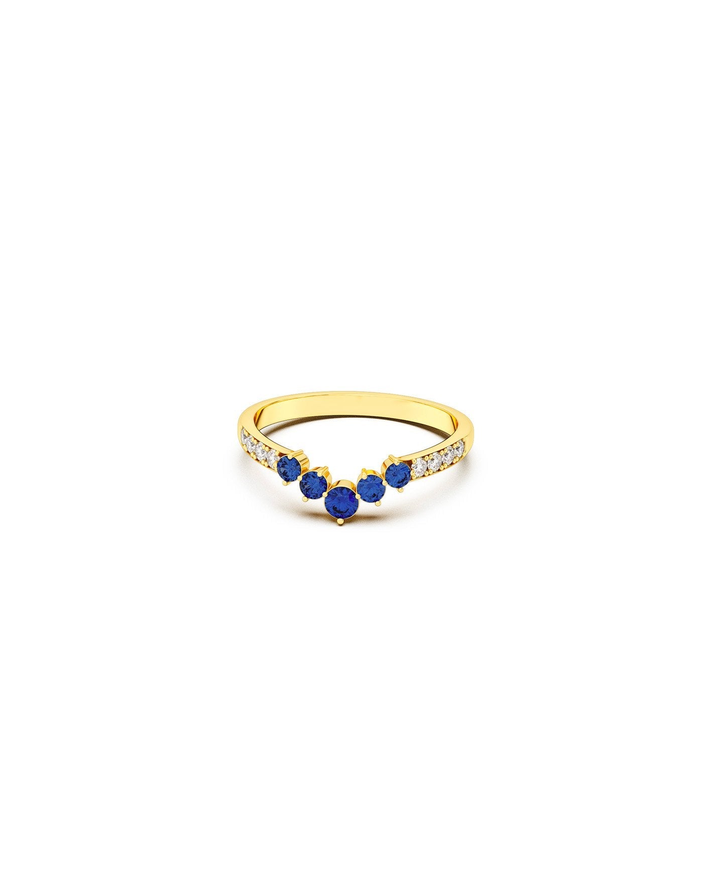 Anello Chevron Midnight