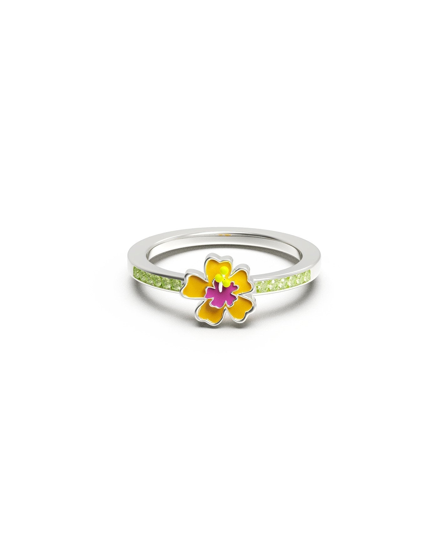 Anello Ibisco